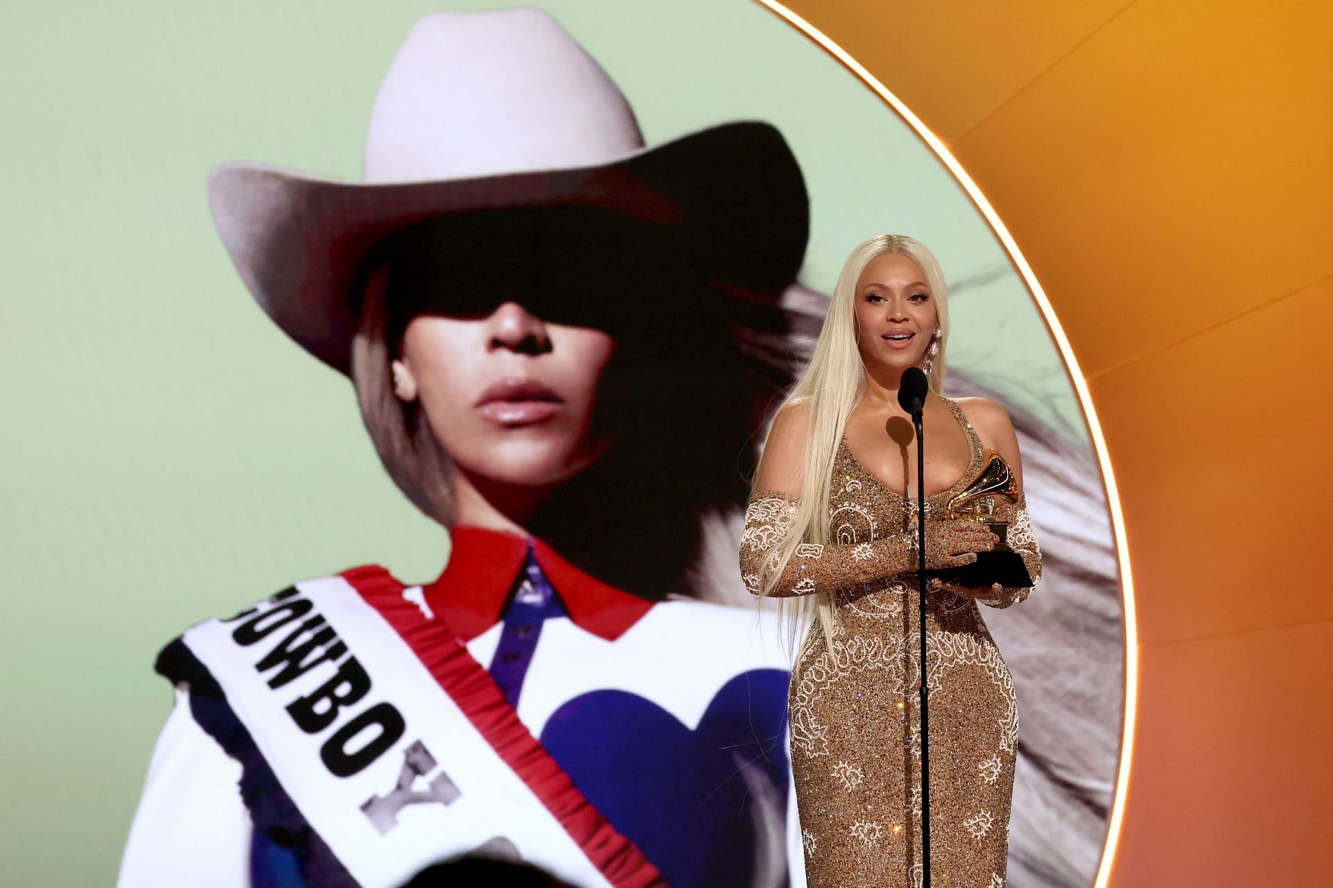 Beyonce at the 67th Annual GRAMMY Awards - Show - (Source: Getty)